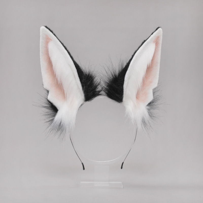 Una pieza entrega simulación bestia oreja cómic show fiesta vestir Mujer mito egipcio antiguo Anubis oreja Hu Wolf diadema