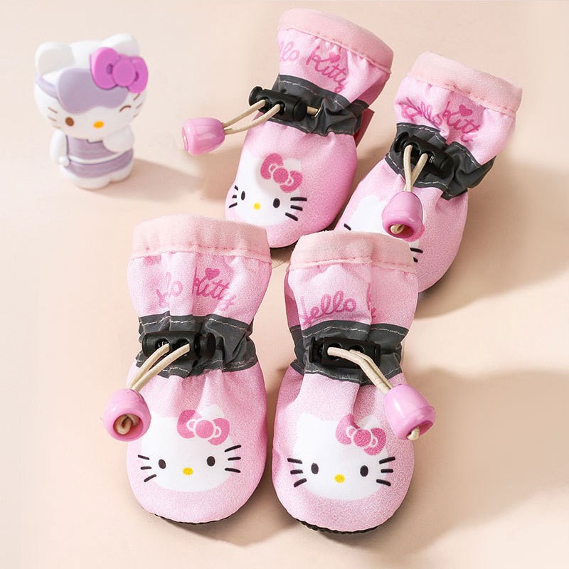 핑크 KT 고양이 소프트솔 슈즈 [사계절]