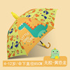 Cartoon children's automatic umbrella for kindergarten solar-powered