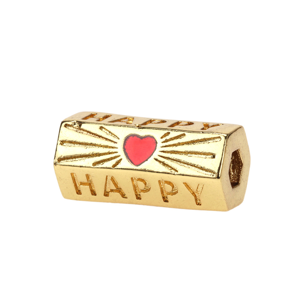 Fashion Heart Shape Eye Copper Enamel Bracelets 1 Piece