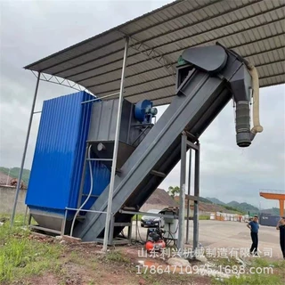 铁路集装箱粉煤灰卸车机 集装箱移动拆箱机 水泥灰集装箱卸灰机