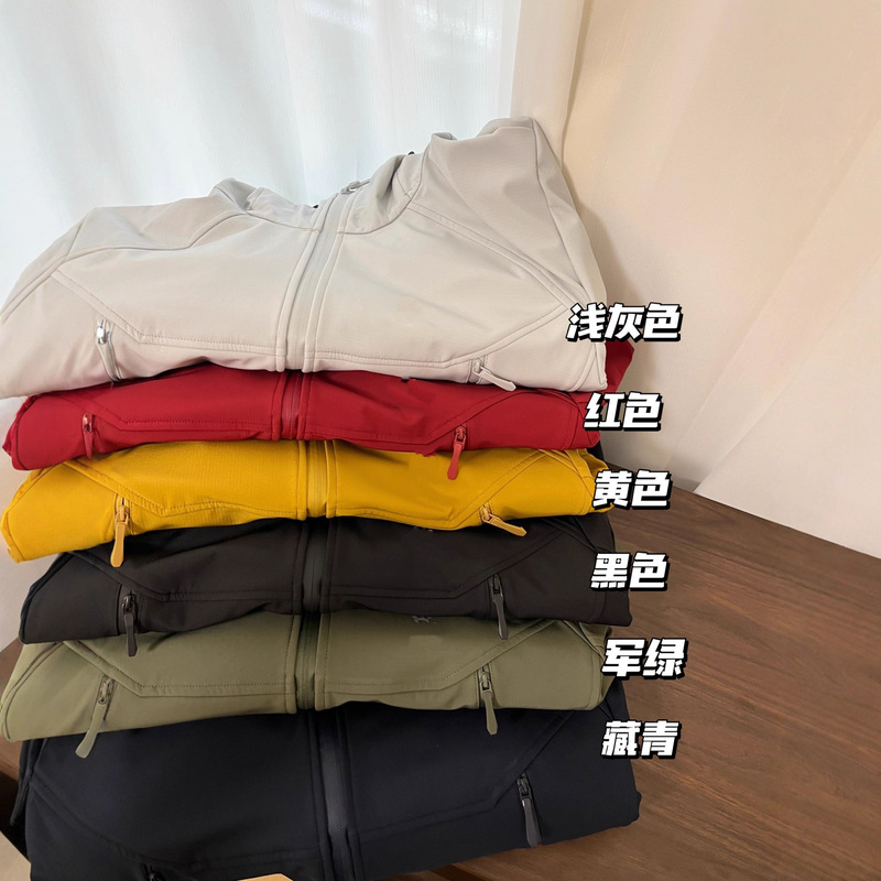 bh6275秋季男女情侣款多功能户外运动防风防水凯乐软壳冲锋衣外套|undefined