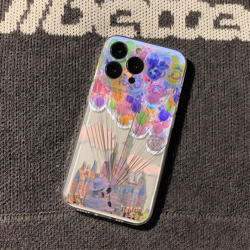 Balloon Castle Is Suitable for Iphone15Promax Apple 16Ins Style 14 Trendy 13 Anti-Fall 12 Balloon Castle Is Suitable for Iphone15Promax Apple 16Ins Style 14 Trendy 13 Anti-Fall 12