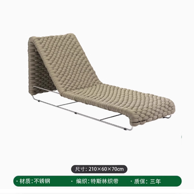 Modelo B de cama individual (acero inoxidable)