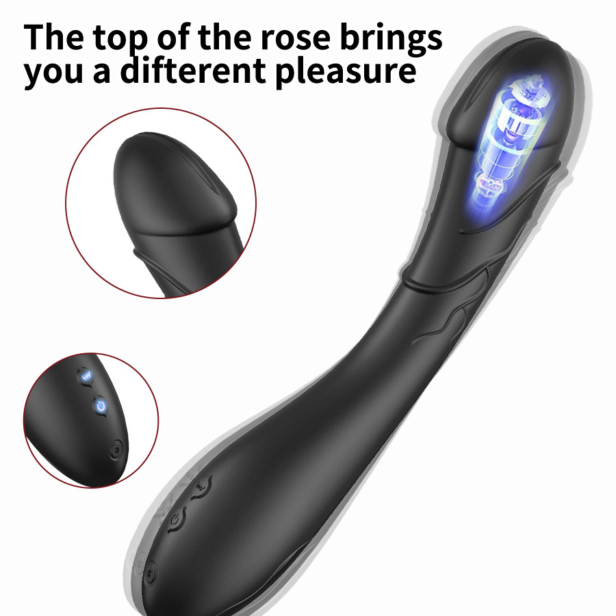 Women's Vibration Rabbit Oral Stimulator with Soft Silicone Simulation Tongue Adult Sex Toy