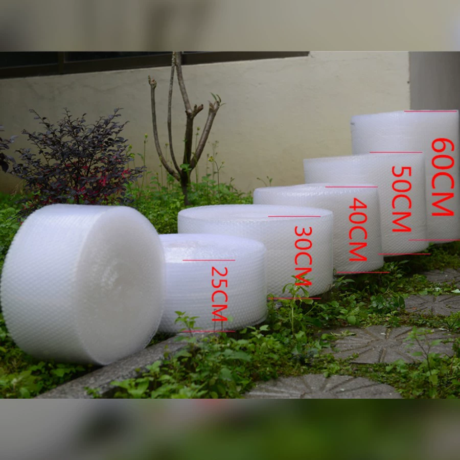 Рулонная пленка с пузырьками, утолщенная оптовая продажа, экспресс-упаковка из пузырчатой ​​пленки, пенопластовая пузырчатая бумага, пузырчатая подушка 30 50