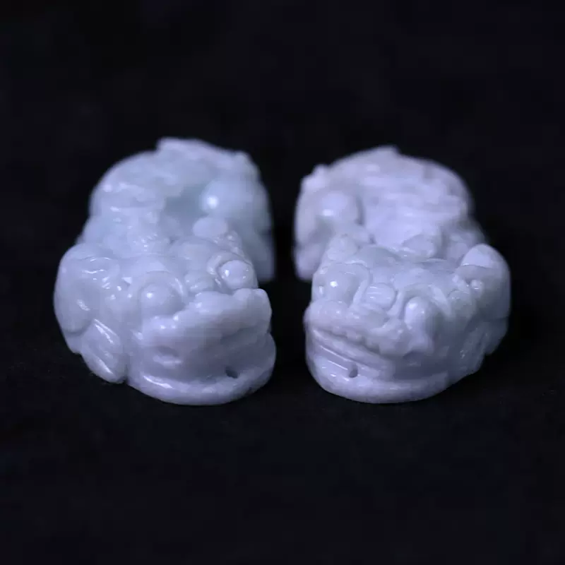 天欣缅甸翡翠A货紫罗兰貔貅玉吊坠玉石项链男女款挂件厂家直销