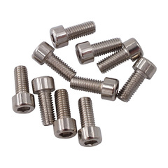 Stainless steel water bottle holder screw shelf hex screw bicycle accessories factory wholesale