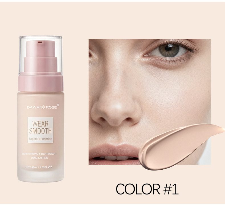 Hydrating Long-lasting Foundation Natural Concealing Makeup Set_voghion.com