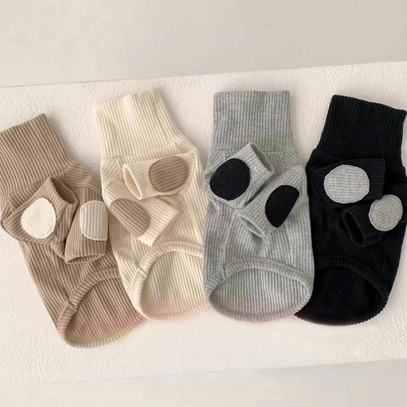 Autumn and Winter Pet Base Layer Clothing for Teddy, Bichon, Pomeranian, Yorkshire Terrier, Poodle, Small Dogs, and Cats