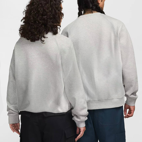 2024 Autumn/Winter Heavyweight American Style Crew Neck Sweatshirt for Men - Long Sleeve Wholesale Trend Brand High-Quality Loose Sports Top