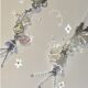 [Jellyfish Gravity] Beaded mobile phone chain small pendant girl heart camera chain cute niche ins wind pendant