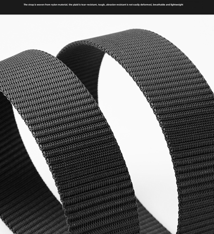 New all-match belt men's cobra buckle cloth belt sports tactical belt wholesale in stock men's belt high sense_viptrois.com