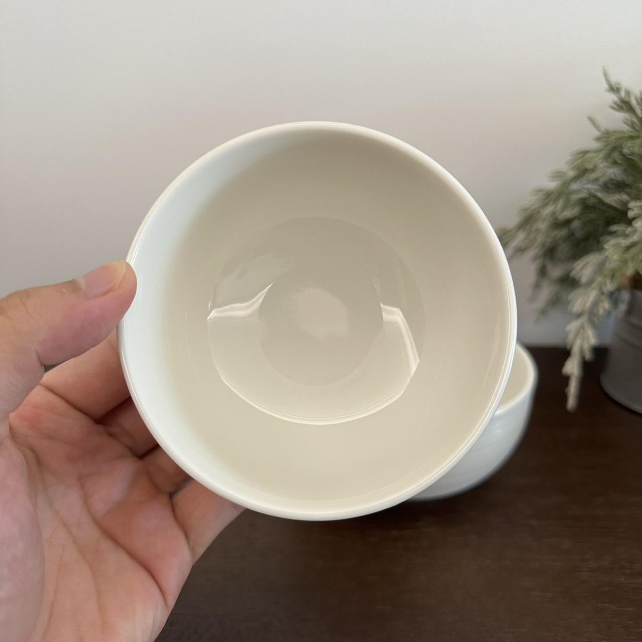 Vajilla de Cerámica lz Lu Cang (Almacén), Serie Hilo Blanco, Tazón para Cena, Tazón para Arroz, Tazón para Fideos, Pieza Individual