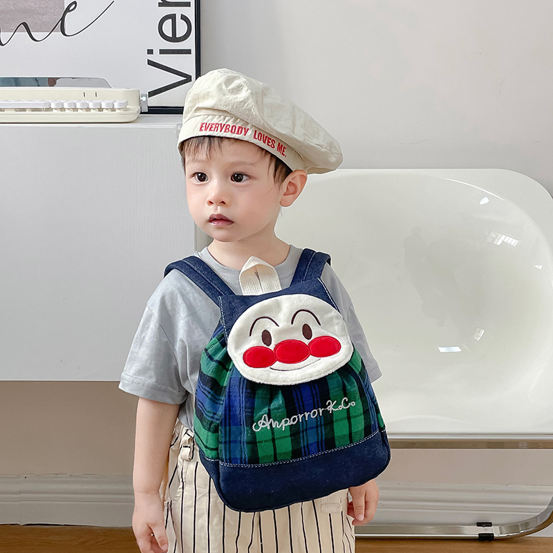 De dibujos animados de los niños divertidos mochila de Kindergarten de los niños de lona ligera pequeña mochila niños y niñas bebé escuela mochila