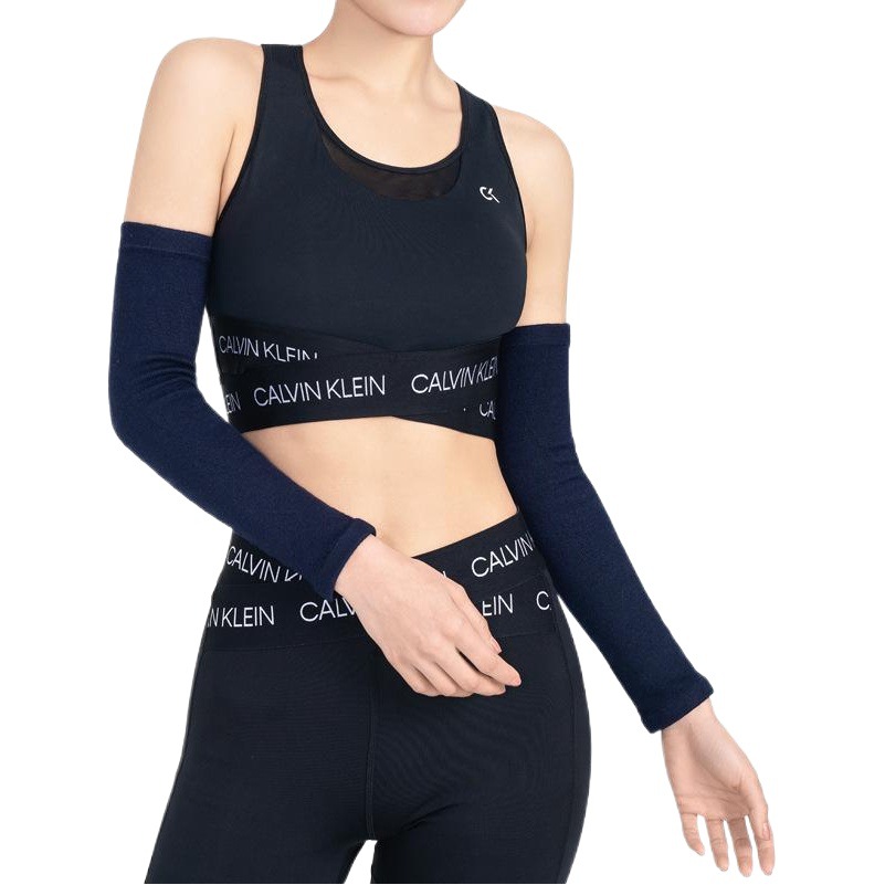 Manga de brazo de algodón para hombres y mujeres manga larga primavera y verano delgada habitación con aire acondicionado protección de la muñeca codo brazo conjunto cálido manga falsa