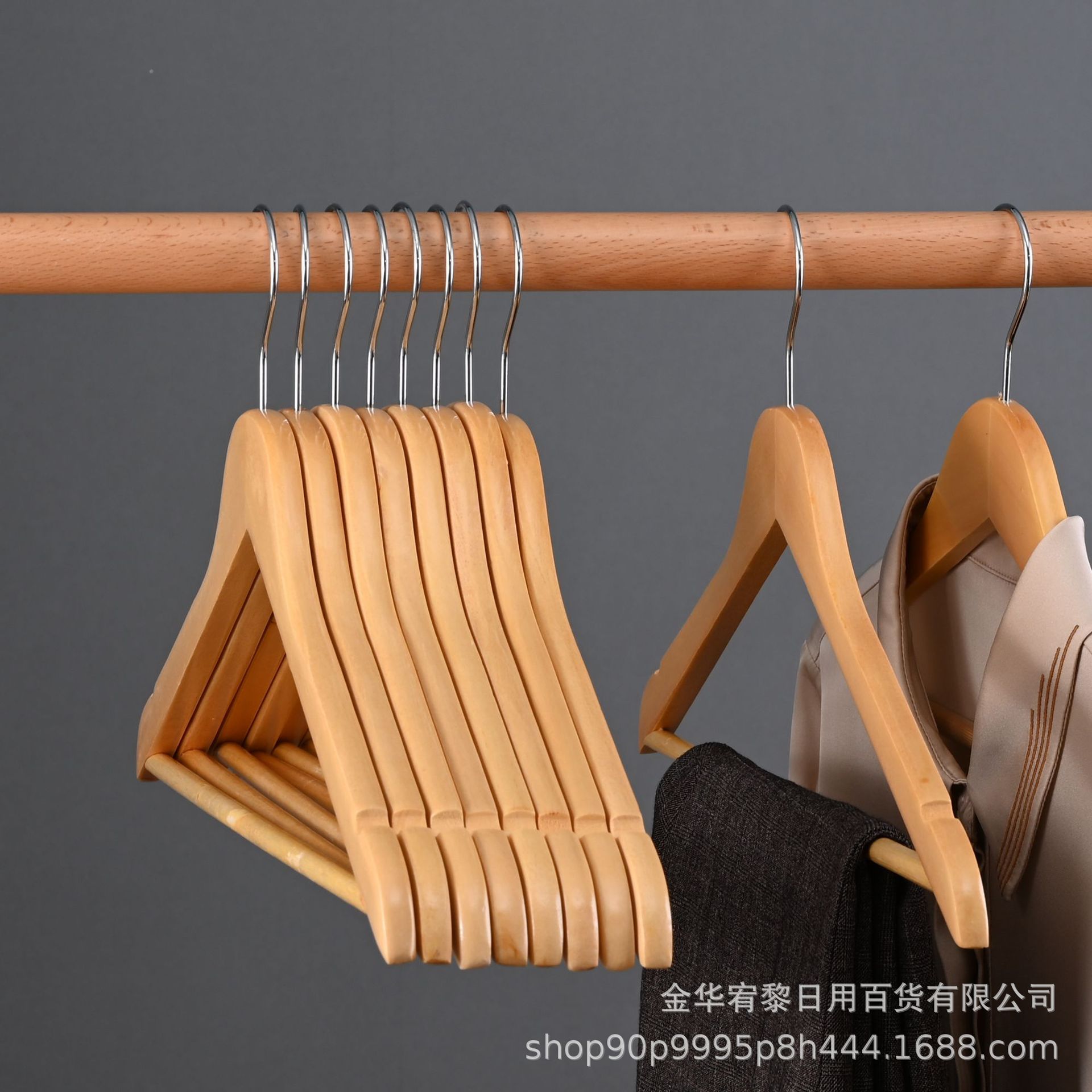 P66 로그 클래식 밝은 라운드 후크 44.5cm