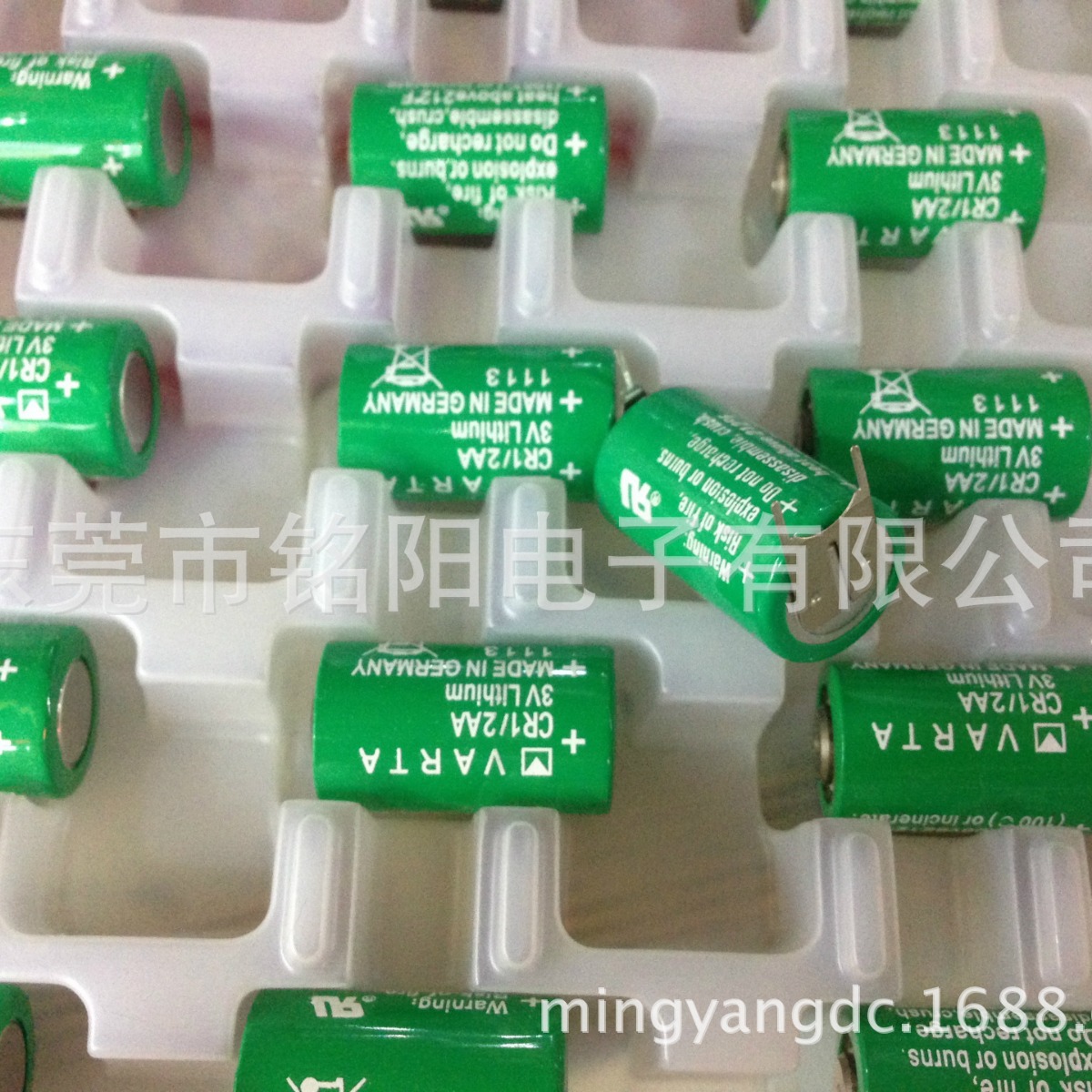 原装正品全新供应VARTA CR2/3AA 3V 锂电池