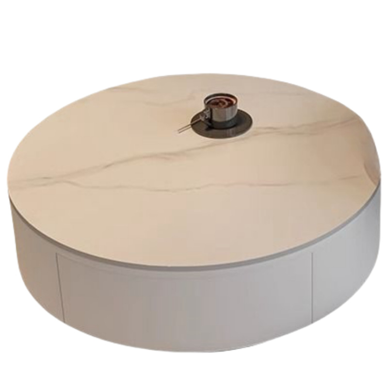 2025m 화이트 캐비닛: 스노우 마운틴 화이트 매트 70cm 싱글 서랍