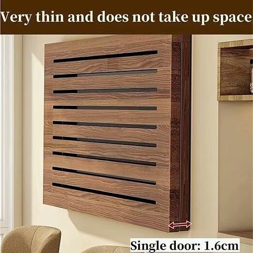 Customized Electric Meter Box Decorative Frame, Wooden Household Multimedia Network Cable Cover, Decorative Painting, Solid Wood Distribution Box Cover
