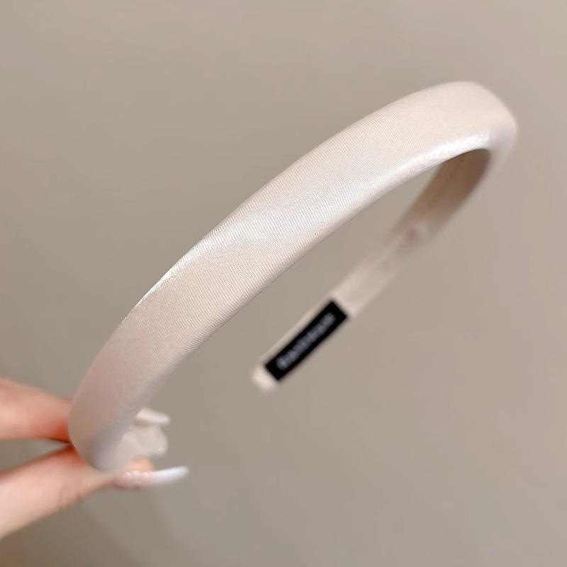 Diadema de color café de otoño e invierno para mujer 2025 nuevo paquete de cabello, diadema de presión superior de cabeza alta, toallita de tarjeta de viaje de salida exterior de todo fósforo