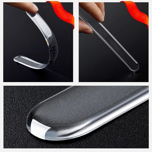 3D transparent door handle sticker anti-scratch car door bowl paint surface protection film handle anti-collision strip invisible universal J36