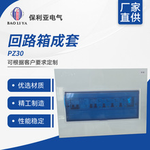 PZ30回路箱成套家用明裝pz30暗裝強電箱總成空氣開關防水保護盒子