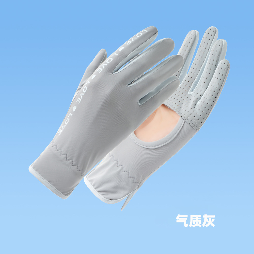 Mangas de hielo de protección solar alargadas, protección UV para mujeres, conducción al aire libre, seda de hielo para mujeres, ciclismo de verano, mangas de protección solar para deportes