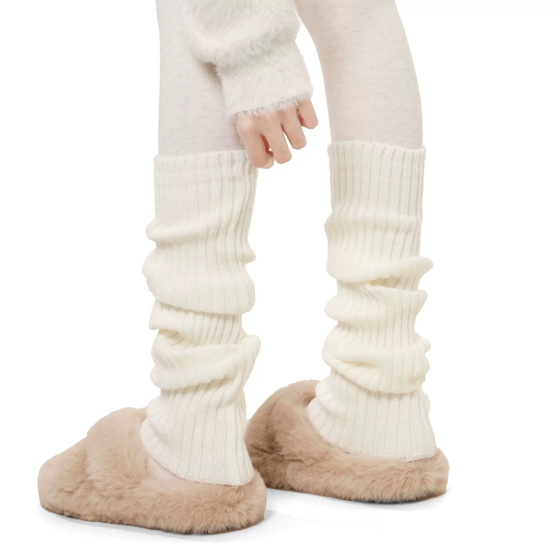 Голеностопники Meiluofu вязанные gaiters, демисезонные, один размер, длина 40–90 см