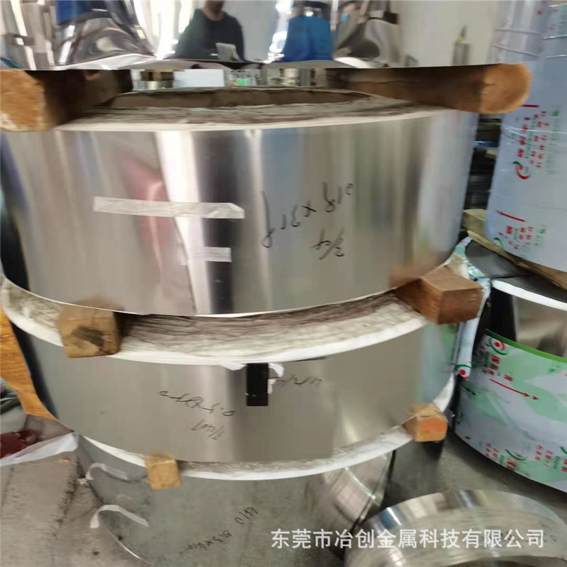 厂家 301高弹性不锈钢带HV550-600特硬不锈钢发条料 304不锈钢带