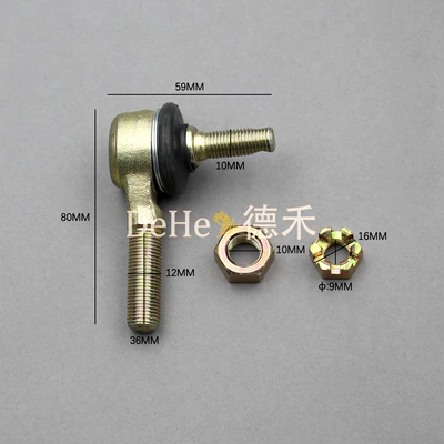 Sükan sisteminin digər hissələri Steering Rod Ball Joint Front - 10x12-orthodontic-one