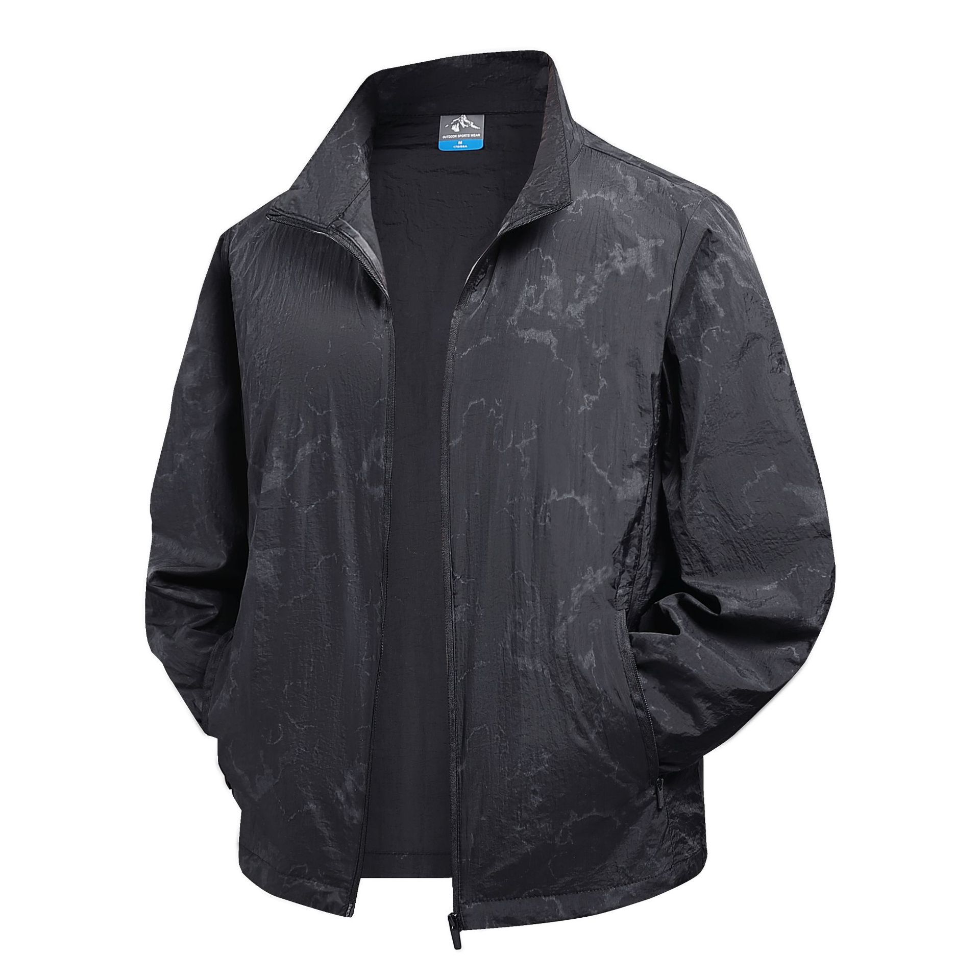 Men's Clothing Summer New Ice Silk Quick Drying Camouflage Sun Protection Clothing Outdoor Trend Leisure Travel Cool Skin Clothing Jacket_viptrois.com