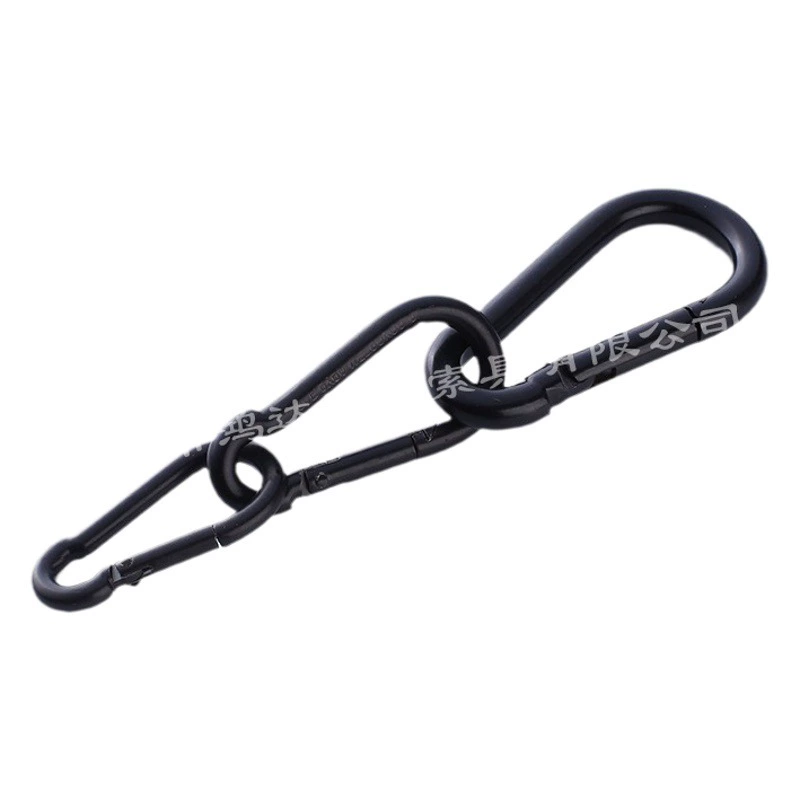 Производители электрофорез черный весенний крюк черный Альпинизм Пряжка безопасности Пряжка Черный Альпинизм Пряжка оптом