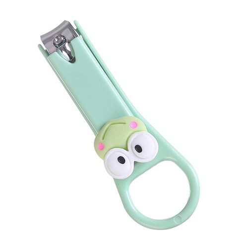 Cute Cartoon Nail Scissors, Single Pack, Foldable Portable Creative Children's Nail Clipper, Household Nail Nippers