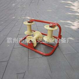 三轮转角放线滑轮转角滑车电缆作业地面转角滑车