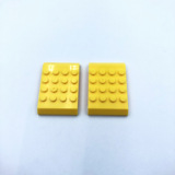 [1 кг] Крыша автомобиля 4x6, совместимая с Lego 32739, трансграничные строительные блоки из мелких частиц, завод запасных частей MOC BA31