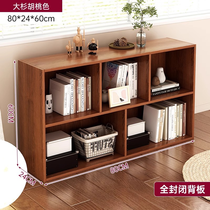 Estante de libro simple estante de piso sala de estar armario combinado armario de casa armario de almacenamiento armario de dormitorio armario bajo librería