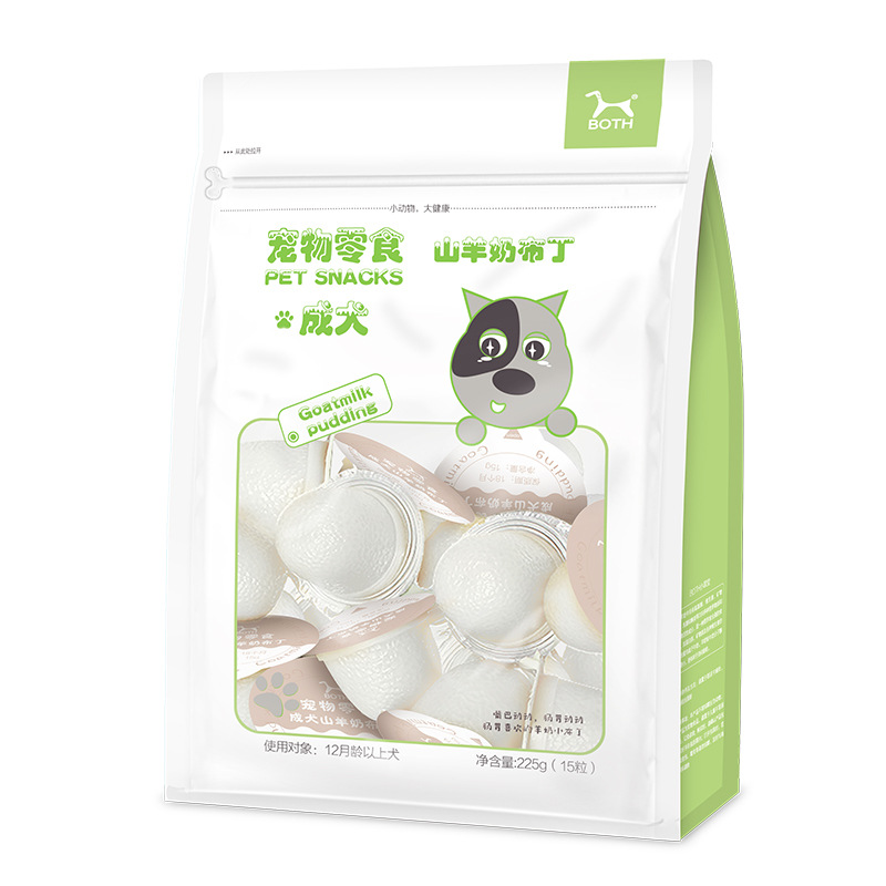 Corea del Sur BOTH pudín de leche de cabra, aperitivos para mascotas al por mayor, nutrición para gatos y perros, hidratación, jalea para gatos, alimentos húmedos