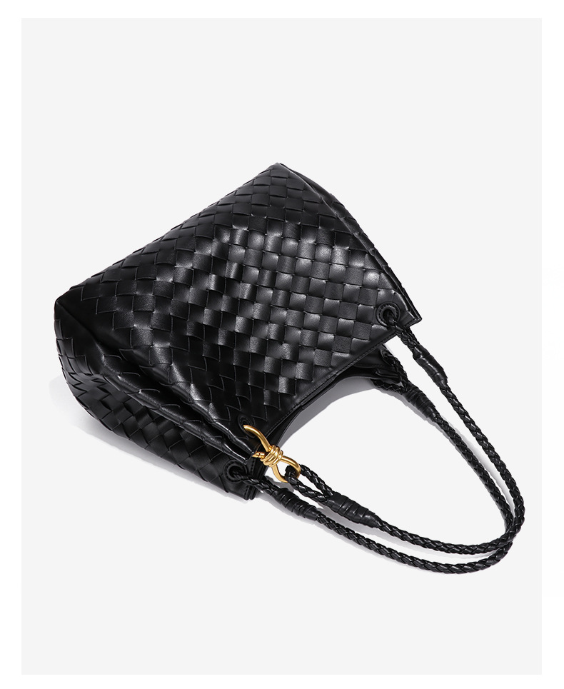 Shu Qi's woven parachute with large capacity for commuting, hand-held tote , open top drawstring, mom, child, mother_voghion.com