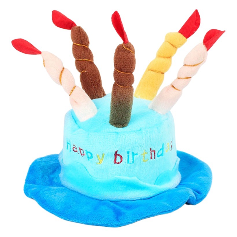 Gorro de fiesta de cumpleaños para mascotas, perros y gatos