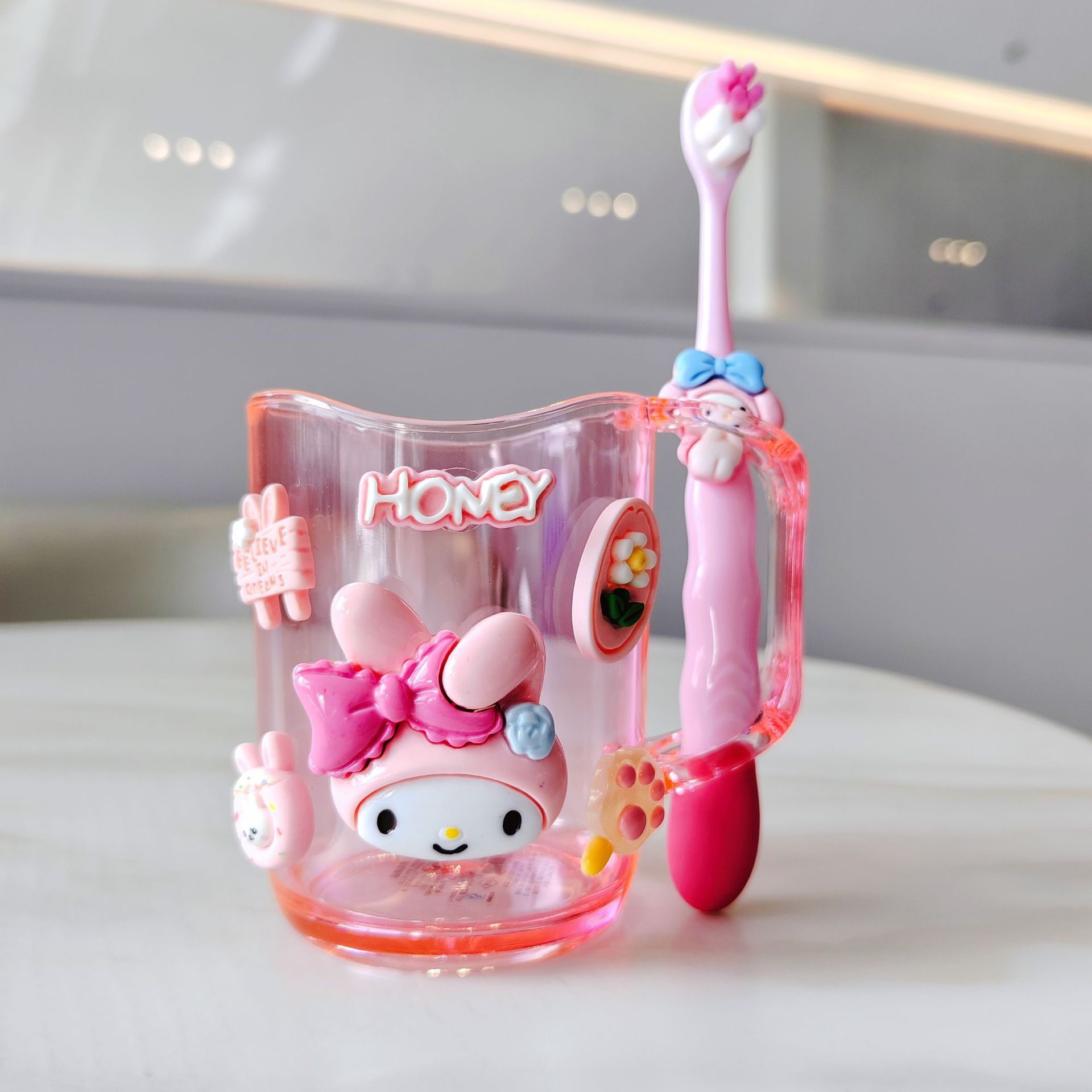 Set of wave cups [Beauty]