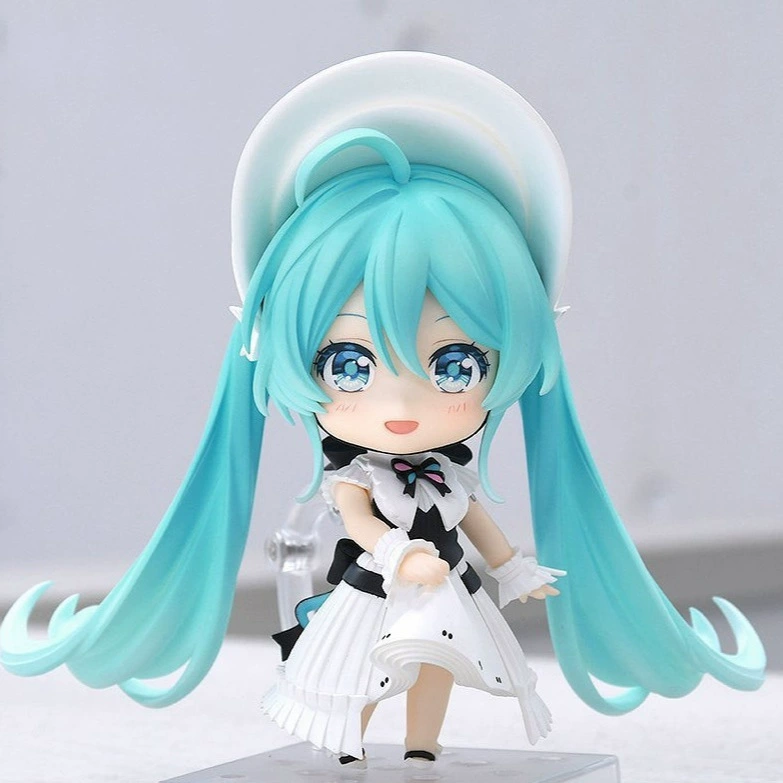 Hatsune #2490 Symphony Q-version clay Maid Hatsune Moving doll Face Change Model Boxed Fizzy