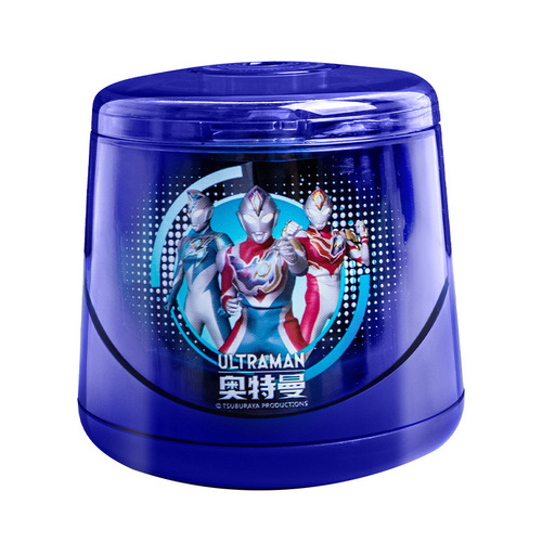 Genuine Ultraman electric pencil sharpener, student pencil sharpener, children's automatic pencil sharpener, pencil sharpener, cartoon pencil sharpener