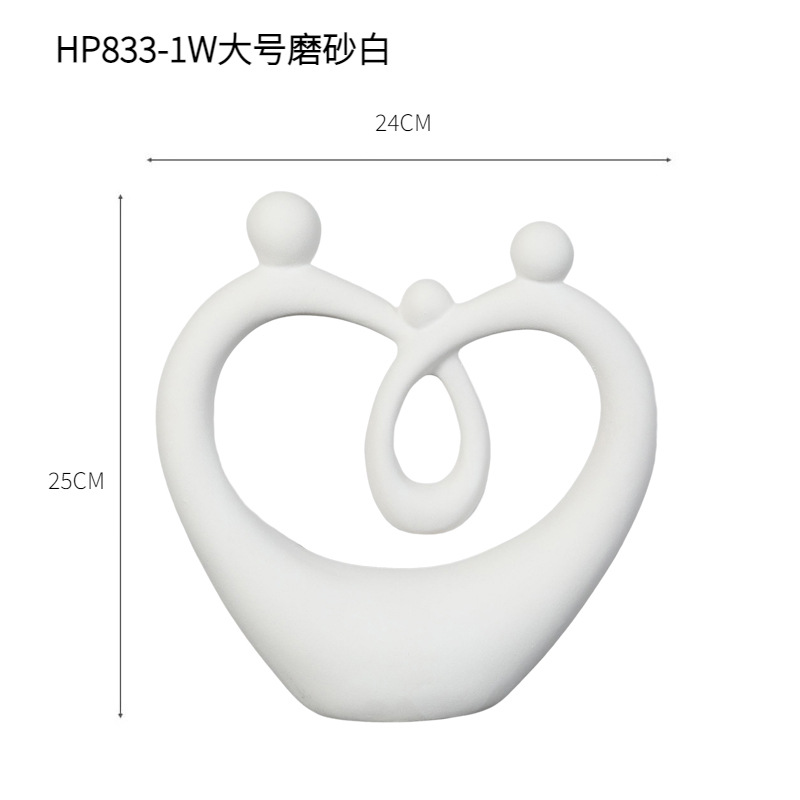 HP833-1W grande blanco esmerilado