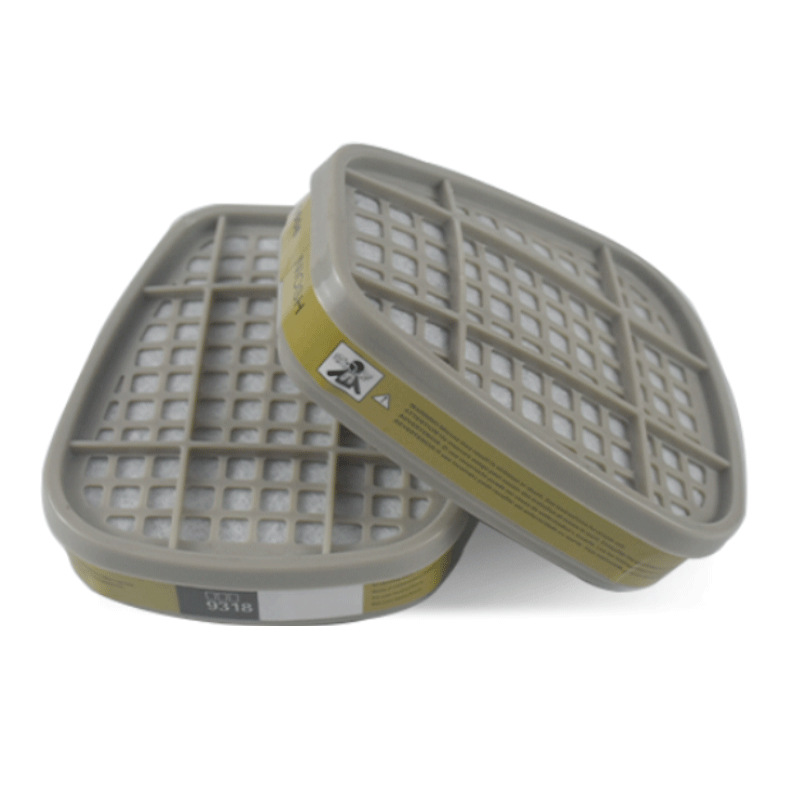 6006 caja de filtro 6001 accesorios de máscara de gas 6002 filtro de carbón activado 6004 caja de carbón trapezoidal al por mayor