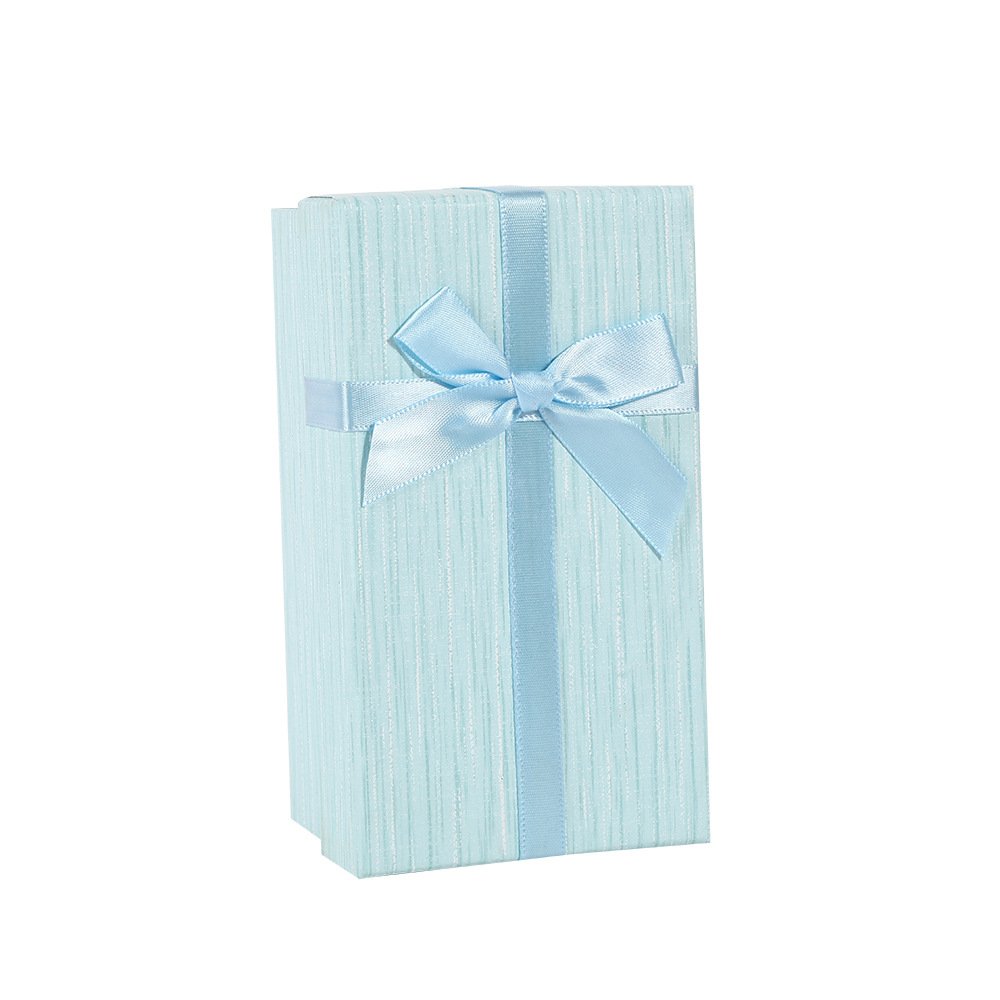 Nuevo rectangular festival cubierta caja de regalo simple arco decoración caja vacía fábrica al por mayor