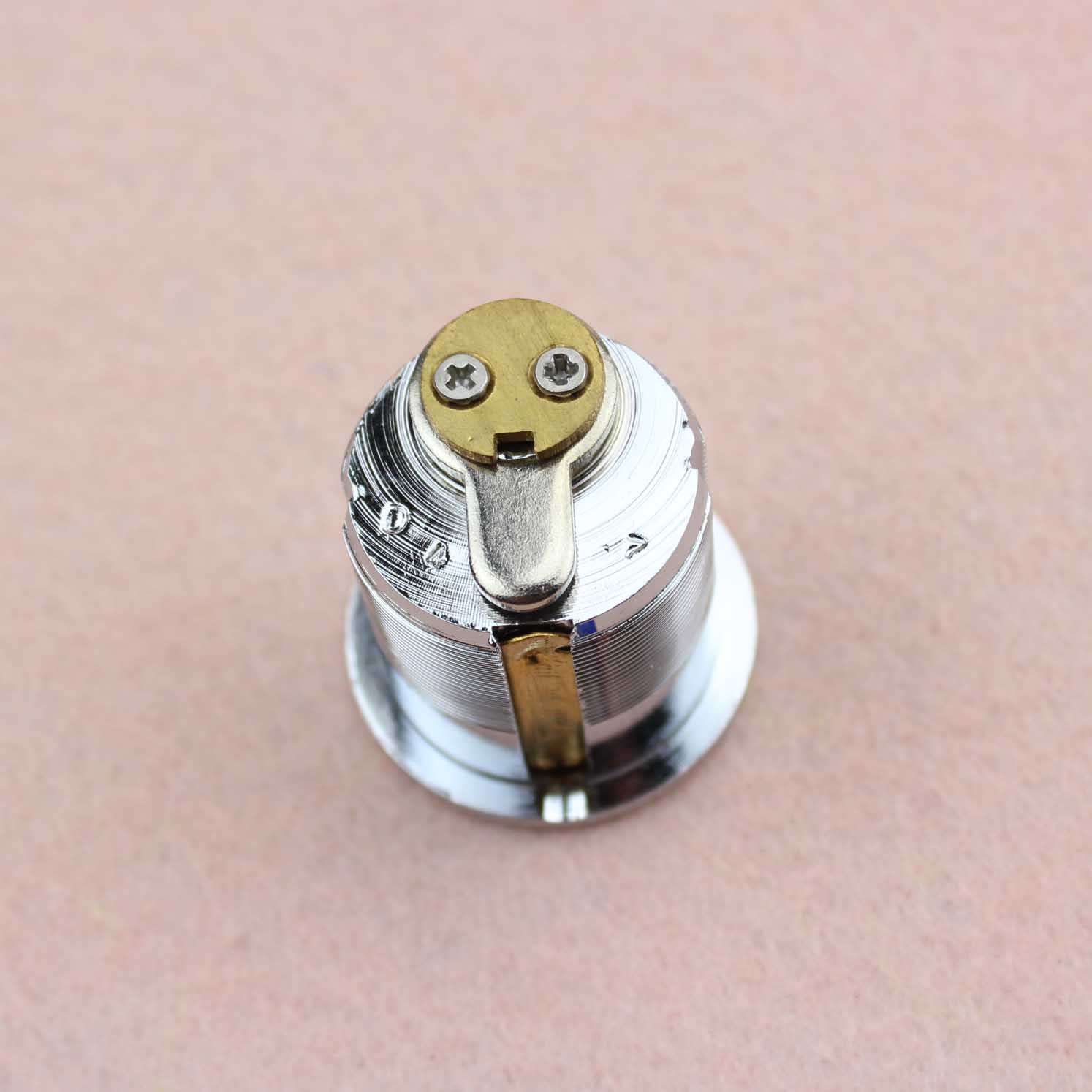 Cobre 87 núcleo de cerradura estándar con llave núcleo de cerradura de tornillo puerta núcleo de cerradura anti-robos clase C cerradura de cerradura americana