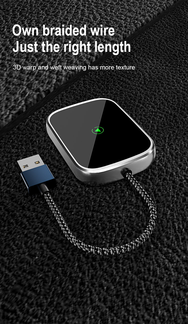 Cross-Border Original Car Carplay Box Wired to Wireless Converter Suitable for Apple Android Auto Car Navigation Systems