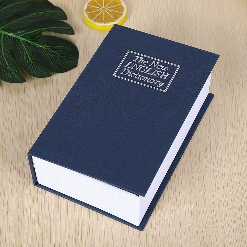 Книжный сейф реалистичный — ключ/кодовый замок, копилка, противоугонный, разные размеры