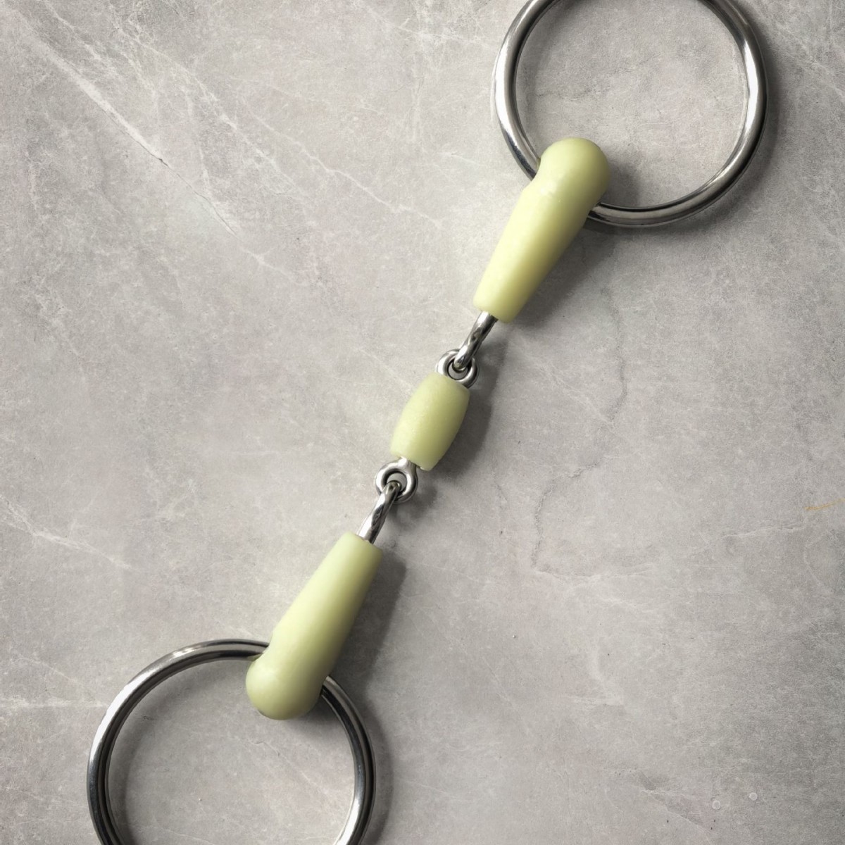 苹果味不锈钢马口衔铁尺寸135mm马嚼子叉口